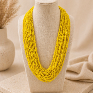 Multi-Strand Small Beads Necklace